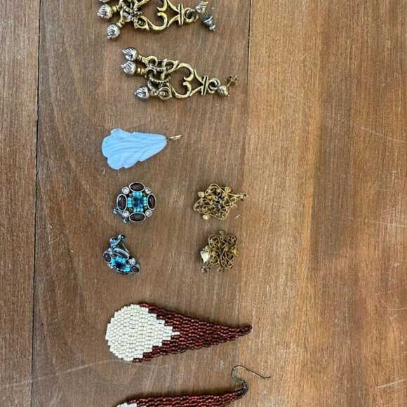 Collection of earrings and pendants - Picture 1 of 4